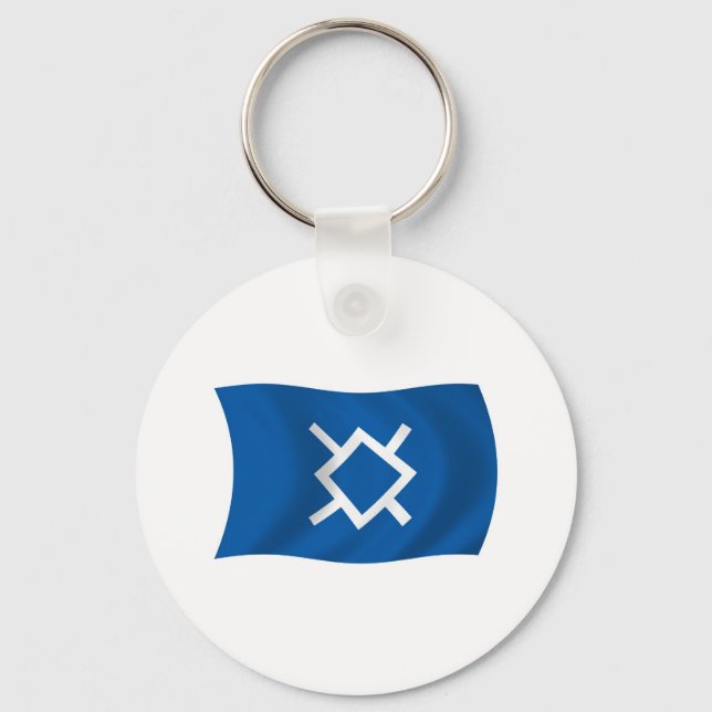 Porte-clés du drapeau des Cheyennes du Nord (Recto)