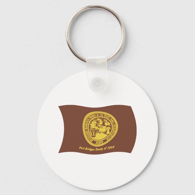 Porte-clés du drapeau des tribus Shoshone Bannock (Recto)