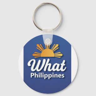 Porte-clés du logo WhatPhilipines