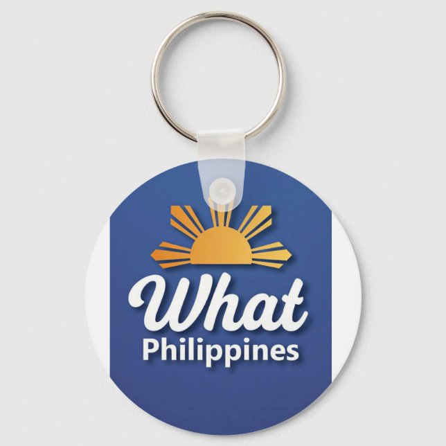 Porte-clés du logo WhatPhilipines (Recto)