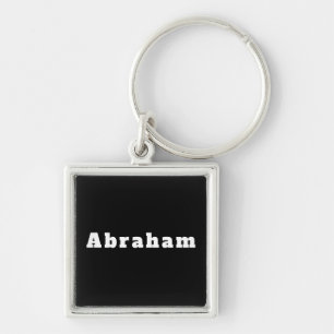 Porte-clés du nom d'Abraham