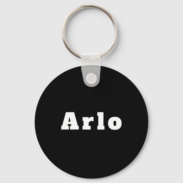 Porte-clés du nom d'Arlo (Recto)