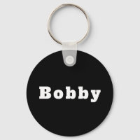 Porte-clés du nom de Bobby