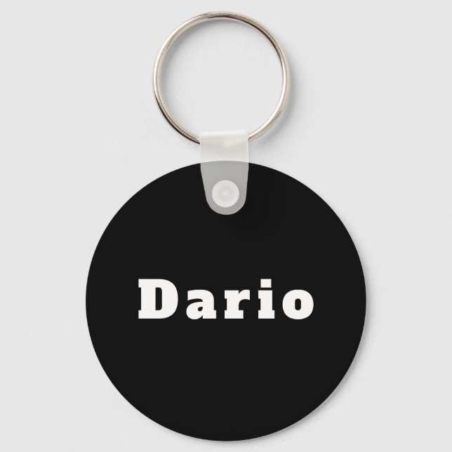 Porte-clés du nom de Dario (Recto)
