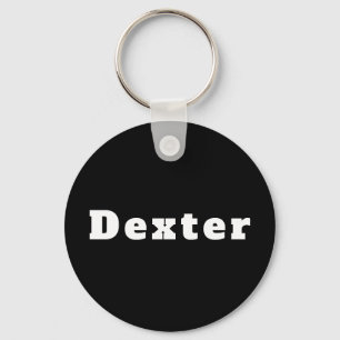 Porte-clés du nom de Dexter