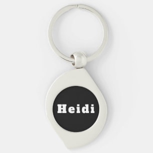 Porte-clés du nom de Heidi