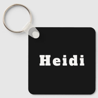 Porte-clés du nom de Heidi