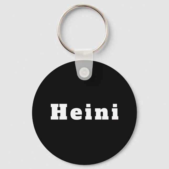 Porte-clés du nom de Heini (Recto)
