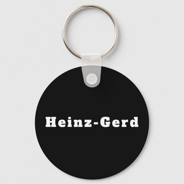 Porte-clés du nom de Heinz-Gerd (Recto)