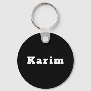 Porte-clés du nom de Karim