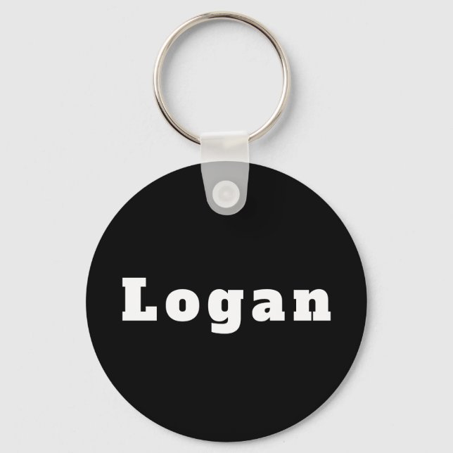 Porte-clés du nom de Logan (Recto)