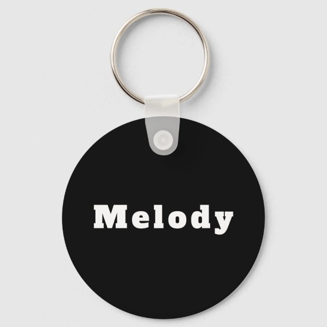 Porte-clés du nom de Melody (Recto)