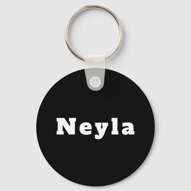 Porte-clés du nom de Neyla (Recto)