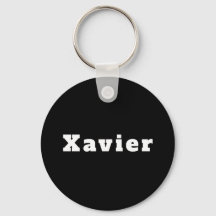 Porte-clés du nom de Xavier