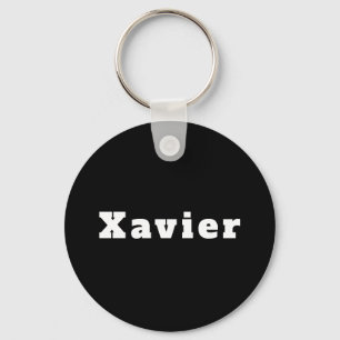Porte-clés du nom de Xavier