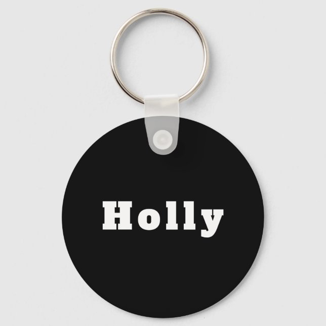 Porte-clés du nom d'Holly (Recto)