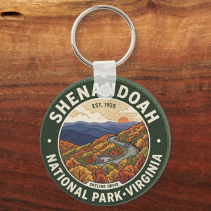 Porte-clés du Parc national de Shenandoah-Souvenir