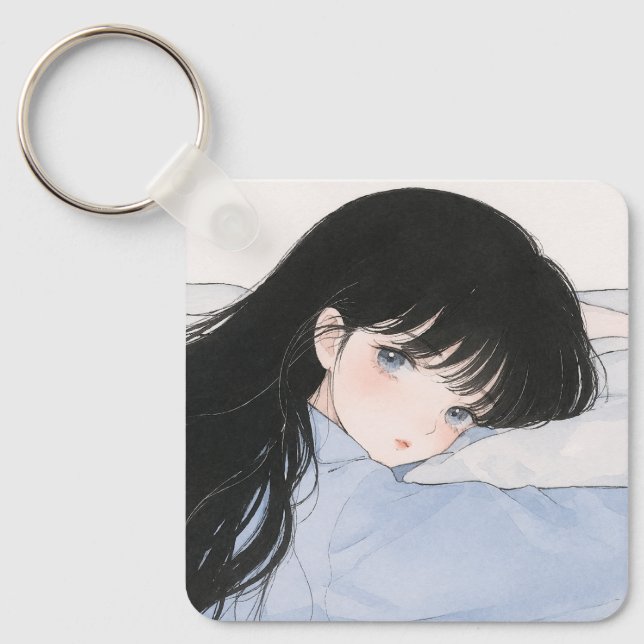 porte-clés du sommeil de la demoiselle (Recto)
