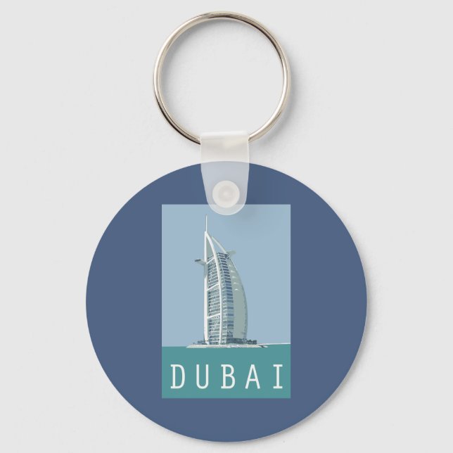 Porte-clés Dubai Burj al Arab (Recto)