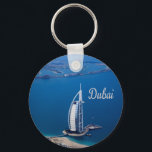 Porte-clés Dubai UAE Burj Al Arab<br><div class="desc">Dubai UAE Burj Al Arab
Only 7 star hotel located in the United Arab Emirates in the Persian Gulf shaped like a Arabian dhow ship.  Beautiful and iconic</div>