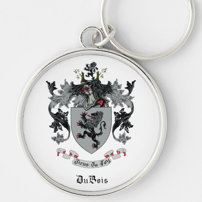 Porte-clés DuBois Family Crest Button Keychain (Devant)