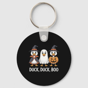 Porte-clés Duck Duck Boo Duck Duck Citrouille Rétro Hommes Fe
