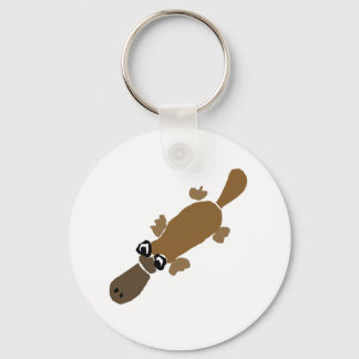 Porte-clés Duckbill Platypus Art