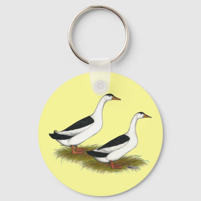 Porte-clés Ducks : Black Magpies (Recto)