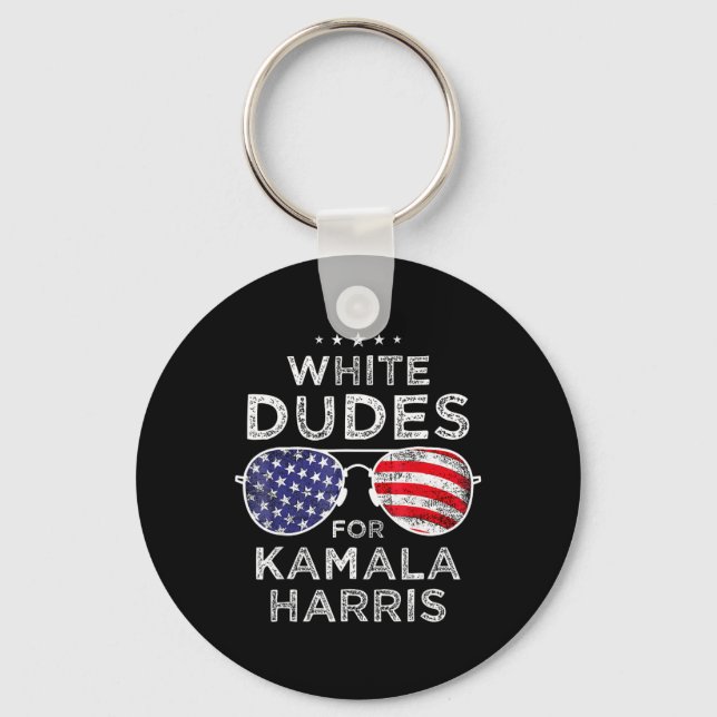 Porte-clés Dudes De Kamala Harris Sungles Retro (Recto)