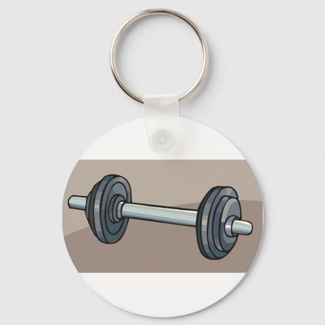Porte-clés Dumbbell Weight (Recto)