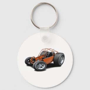 Porte-clés Dune Buggy orange