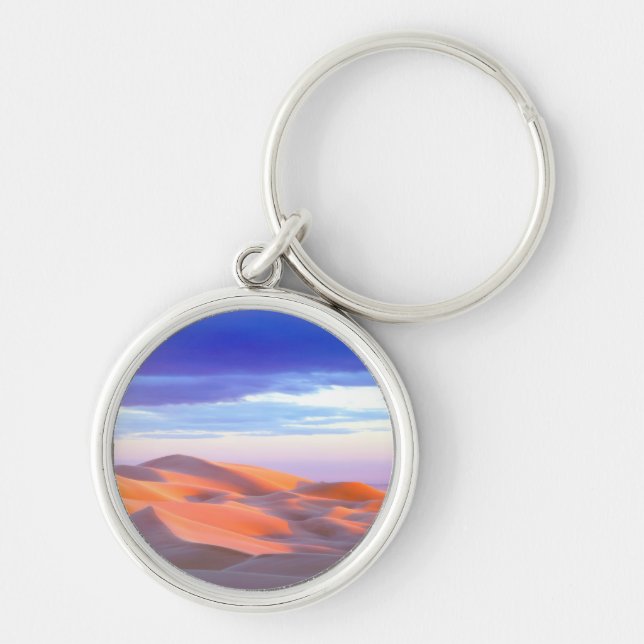 Porte-clés Dunes de Glamis au coucher du soleil (Devant)