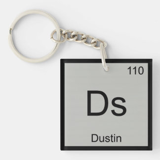 Porte-clés Dustin Nom Chimie Élément Tableau Périodique