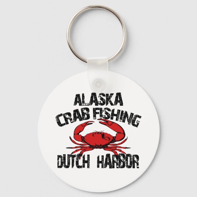 Porte-clés Dutch Harbor Alaska Crab Fishing (Recto)