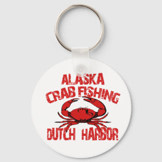 Porte-clés Dutch Harbor Alaska Red Crab Fishing