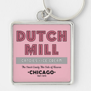 Porte-clés Dutch Mill Candy Company, Chicago, IL
