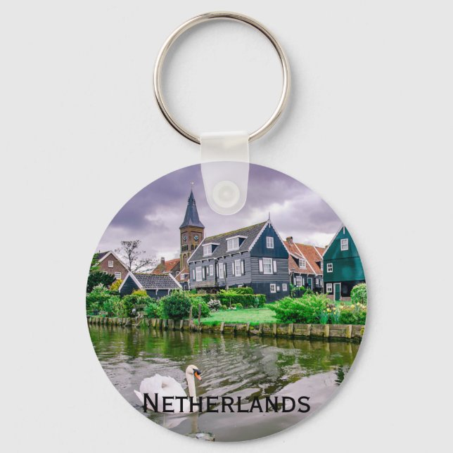 Porte-clés Dutch Village Marken in Netherlands (Recto)