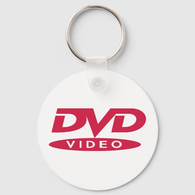 Porte-clés DVD Video Red Logo - Keys (Recto)
