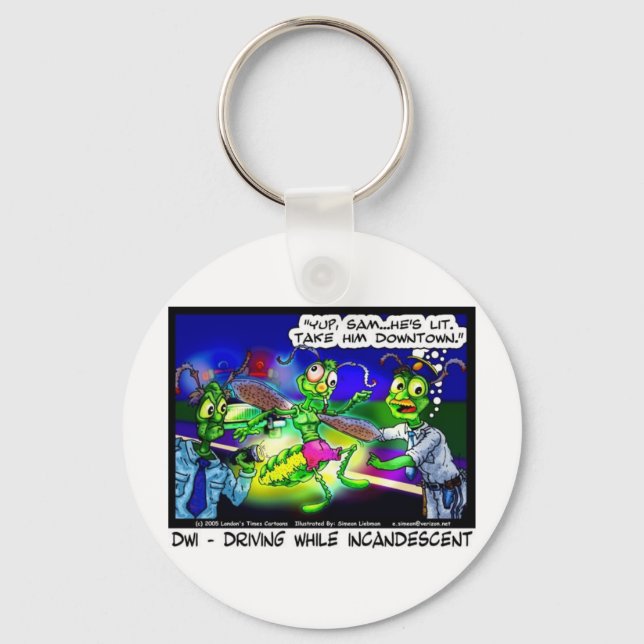 Porte-clés DWI Firefly Drôle Cadeaux Tee - shirts et Objets d (Recto)