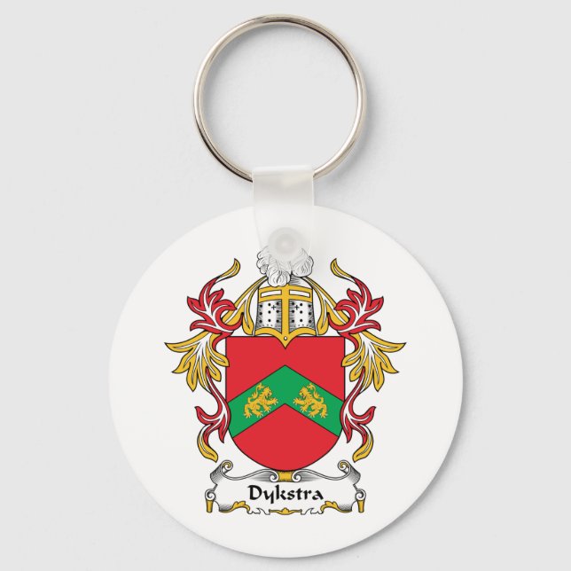 Porte-clés Dykstra Family Crest (Recto)