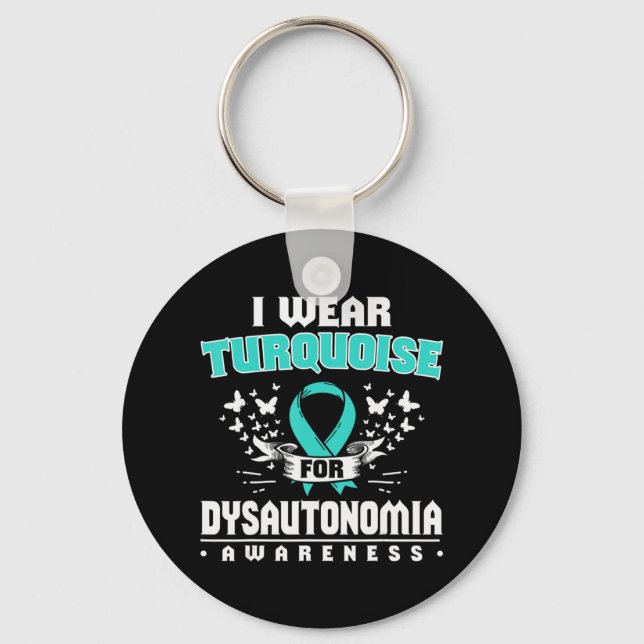 Porte-clés Dysautonomia Cadeau Autonome Dysfonction Sensibili (Recto)
