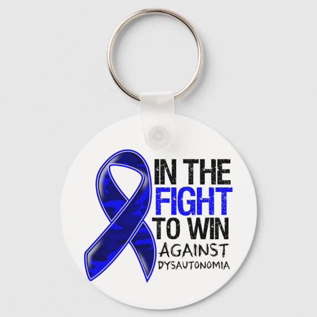 Porte-clés Dysautonomia - Fight To Win (Recto)