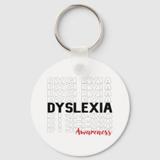 Porte-clés Dyslexie