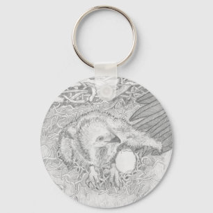 PORTE-CLÉS E14 DIFFUSER LE MOT PROTÉGER L'OZZIE SAUVAGE