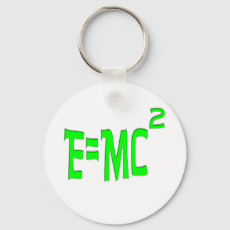 Porte-clés E=MC2 (vert)