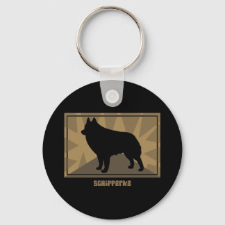 Porte-clés Earthy Schipperke