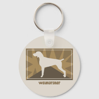 Porte-clés Earthy Weimaraner Porte - clé