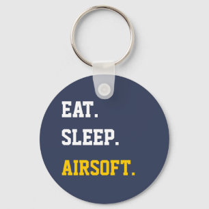 Porte-clés Eat Sleep Airsoft
