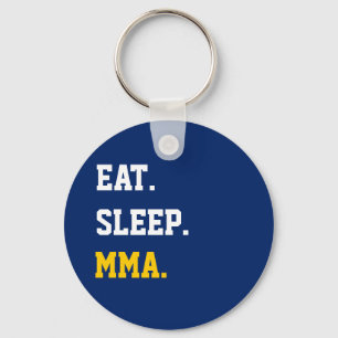 Porte-clés Eat Sleep MMA