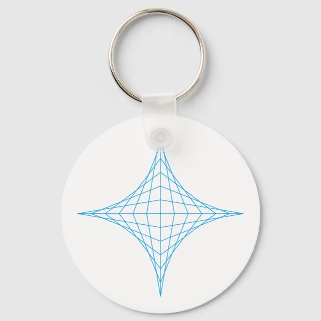 Porte-clés Eau (bleu) (Recto)